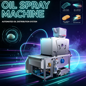 Spruzzatore d'Olio Integrato per Linea di Produzione Biscotti, Flusso Regolabile e Spruzzatura Uniforme, Attrezzatura di Supporto per Linee Alimentari di <span class=keywords><strong>Pasticceria</strong></span> - Product Image 1