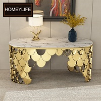 Miroir mural moderne italien, base en acier inoxydable doré, plateau en marbre, table console convertible pour salon, couloir