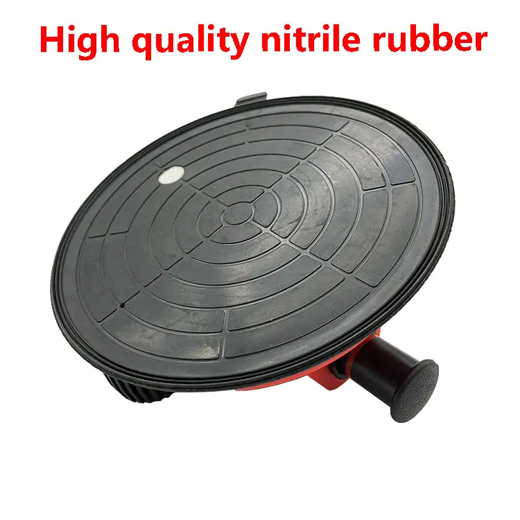 vacuum pump suction cup glass tile sucker Heavy duty hand-held with ABS handle  pressure gauge free case