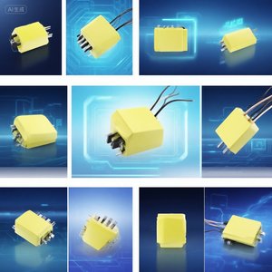 Pot4020 tần số cao Mạng biến áp 50Hz 100V-240V Điện áp đầu ra pin lithium thiết bị cuộn dây đồng flyback cấu trúc liên kết - Product Image 6