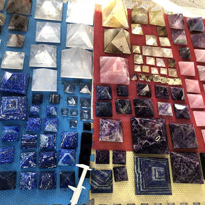 Pirâmide cristal natural de quartzo, todos os tipos de pirâmide canto - Product Image 2