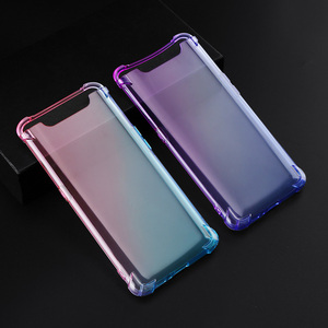 Custodia TPU Antiurto con Colore Sfumato per Samsung <span class=keywords><strong>Galaxy</strong></span> <span class=keywords><strong>A80</strong></span>, Cover Morbida Trasparente in TPU per Samsung <span class=keywords><strong>Galaxy</strong></span> A90 - Product Image 6