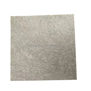 Feutres en fibre frittée de titane avec revêtement au <span class=keywords><strong>platine</strong></span> 0,25 mm 0,4 mm, feutre en fibre de <span class=keywords><strong>platine</strong></span>-titane pour cellule électrolytique PEM JiaHong JHTFF Haute qualité - Product Image 1