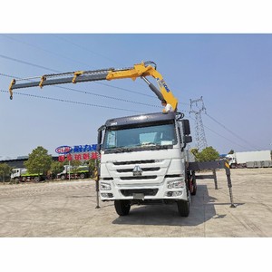 Camion grue articulée HOWO 16 tonnes avec bras pliant à vendre - Product Image 2