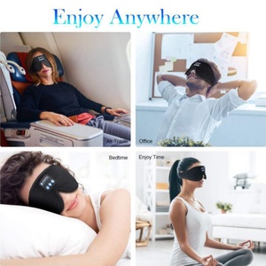 ที่คาดผมผ้าฝ้ายแบบใหม่สำหรับขายส่ง รุ่น 5.0 บาง นุ่ม ยืดหยุ่น สวมใส่สบาย หูฟังไร้สายสำหรับฟังเพลง ปิดบังดวงตา - Product Image 2