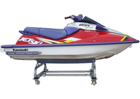 Motomarine Chariot PWC Bateau Jet Ski Stand Stockage Remorque Dock Chariots Capacité de 1000lb