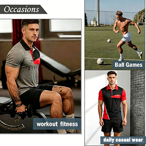 T-shirts de sport surdimensionnés en coton de haute qualité pour hommes, respirants, pour la course à pied, fabricants de t-shirts de sport vierges pour hommes - Product Image 4