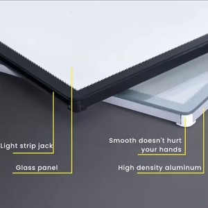 Tùy chỉnh A1 A2 A3 A4 đồ trang sức nhiếp ảnh <span class=keywords><strong>menu</strong></span> Anime hộp Đèn mỏng siêu mỏng nhôm Led khung Áp phích cho quảng cáo - Product Image 4