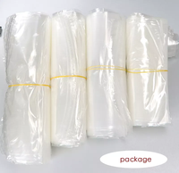 Bolsa Termoencogible Transparente de Plástico LDPE para Carne Fresca, Queso, Leche y Alimentos para Mascotas, con Protección Anti-UV