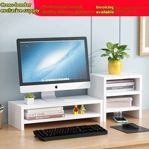 Moderne Houten <span class=keywords><strong>Computer</strong></span> Riser <span class=keywords><strong>Monitor</strong></span> <span class=keywords><strong>Stand</strong></span> Exclusief Voor <span class=keywords><strong>Amazon</strong></span> Cross-Border Desktop Organizer Opslag Rek Stijl Office D - Product Image 6