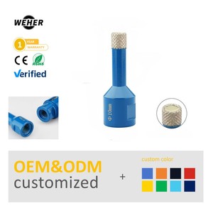 Forets <span class=keywords><strong>diamant</strong></span>és industriels ARIX 10 <span class=keywords><strong>mm</strong></span> haute performance certifiés MPA, outils de perçage brasés sous vide pour meuleuse d'angle - Product Image 1