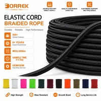 Cordon élastique de qualité marine, cordon antichoc, cordon extensible pour projets de bricolage, attaches, loisirs en plein air