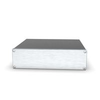 Boîtier d'amplificateur BRZHIFI 1504, boîtier de commande industrielle, boîtier en aluminium, sans protection, accepte la personnalisation en gros