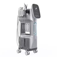 2024 nouvel équipement de machine de salon de beauté 9 en 1 haut de gamme aqua peeling hydro peau nettoyage en profondeur salon dispositif hydro machine faciale