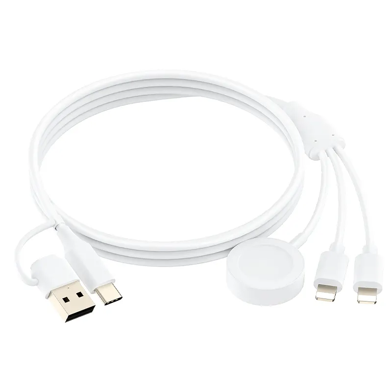 Manufactory Direct Travel Cable For Iphone And Apple Watch Charger Cable