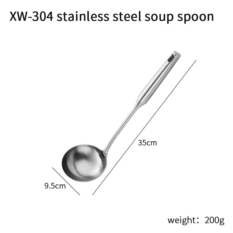 XW-304 stainless steel soup spoon