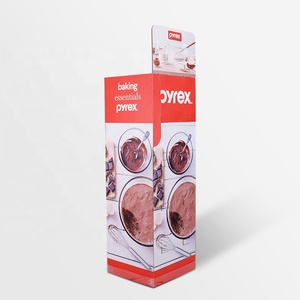 Soporte de exhibición de piso de pastelería de panadería de cartón de bebidas energéticas de alta calidad soporte de exhibición de bebidas de cartón - Product Image 2