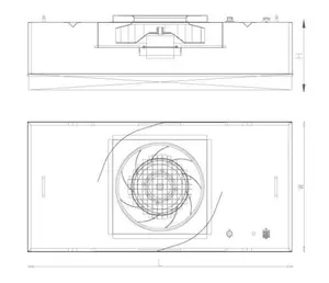 Hot Selling China supply laminar air flow hood cleanroom ffu fan filter unit flowhood hepa filter