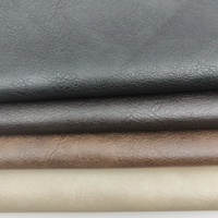 Rouleaux de tissu en cuir artificiel PU personnalisés et tendance, fabricant de matériaux, cuir PU végétalien de luxe pour vêtements