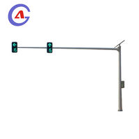 Poste de iluminación de poste alto galvanizado en caliente para exteriores, poligonal, personalizado, luz de calle, señal de tráfico, poste de luz