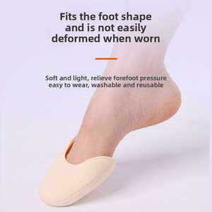 Coussinets de protection pour pointes de chaussons de ballet, embouts en tissu doux pour soulager la douleur et prévenir les ampoules pour les danseurs - Product Image 4