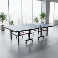 Tables de ping-pong pliables portables de qualité supérieure, écologiques, durables, de taille standard, de qualité professionnelle pour une utilisation en intérieur