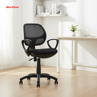 Chaise de bureau moderne en gros, confortable, pivotante, en maille, design ergonomique, chaise de direction personnalisée
