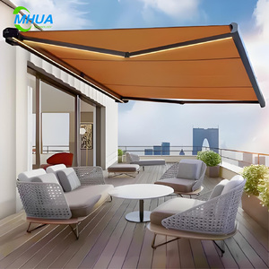 Hiện Đại 4M 5M 6M Nhôm Gấp Kính Thiên Văn Có Thể Thu Vào Ngoài Trời Điện Có Thể Thu Vào Mái Hiên Sân Vườn Ứng Dụng - Product Image 6