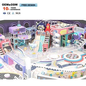 Parque Infantil Interior Alegre, Divertido y Acogedor, Gran Parque Infantil Interior Suave para Niños, Precio de Equipamiento Interior para Niños - Product Image 1