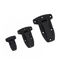 Charnière de porte arrière de remorque de conteneur de boîte de petites charnières en plastique simples modernes