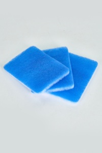 Filtros de Entrada de Aire N95 para Cabina de Pintura FRS-<span class=keywords><strong>30</strong></span> FRESH EU3/G3, Rollo de Prefiltro de Fibra de Poliéster Azul y Blanco - Product Image 3