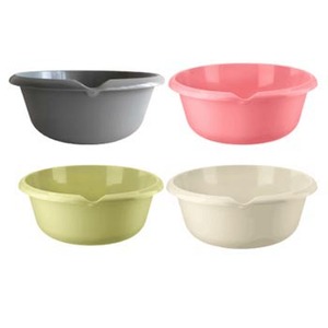Petits bassins ronds en <span class=keywords><strong>plastique</strong></span> empilables pour l'entretien de la maison, durables, hermétiques - Product Image 1