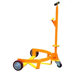 Factory customized Low level Portable Simple structure Manual Hydraulic Oil Drum hand pallet truck for building