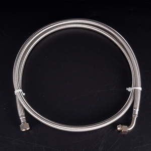 <span class=keywords><strong>Tuyau</strong></span> d'arrivée d'eau flexible en nylon tressé de qualité alimentaire pour machine à café, anti-fuite - Product Image 4