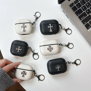 Funda <span class=keywords><strong>para</strong></span> Auriculares Apple Pro 2, Marca de Moda, Inalámbrica, Bluetooth, <span class=keywords><strong>Airpods</strong></span> 4, con Diamantes Brillantes, <span class=keywords><strong>para</strong></span> las Generaciones 1/2/3 - Product Image 1