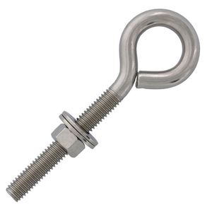 Boulon en U à ressort à lame pour essieu de remorque en acier robuste, galvanisé à chaud, en acier 45 haute résistance, avec écrou, échantillons disponibles - Product Image 1