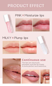 2-en-1 Día y Noche Cosméticos de belleza Labio Plumping Booster Hidratante Nutritivo Lip Plumper Oil Lip Gloss - Product Image 4