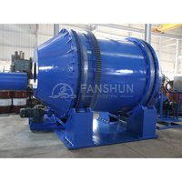 Four rotatif de fusion des métaux à l'huile pour cuivre laiton et aluminium four à mazout