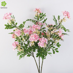 Michelia Figo Artificial de 6 Ramas, 113 cm, Flores de Seda Suave de Plástico Blanco, Alta Simulación, Decoraciones para Bodas - Product Image 5