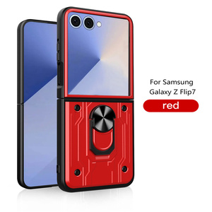 เคสโทรศัพท์ Lichicase แบบสองในหนึ่ง พร้อมที่ยึดแม่เหล็กในรถยนต์ ช่องใส่บัตร สำหรับ <span class=keywords><strong>Samsung</strong></span> Z Flip 8  พร้อมเคสป้องกัน - Product Image 4