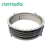 Raccord flexible à soufflet ondulé en acier inoxydable SS304 à bride pour conduite, amortisseur de vibrations