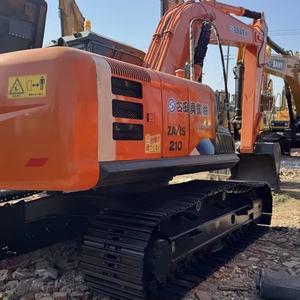 Excavadora Usada de Alta Calidad HITACHI Zx210 de 21 Toneladas, Excavadora Hidráulica Compacta de Orugas en Oferta, Buen Precio - Product Image 1