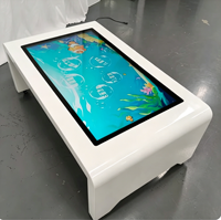 Écran tactile interactif LCD pour mur vidéo extérieur de 43 pouces avec affichage couleur personnalisable, garantie directe d'usine d'un an