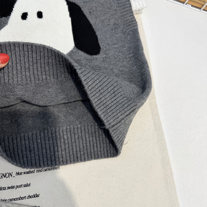 Nouvelle collection Printemps 2026 : <span class=keywords><strong>Gilet</strong></span> tricoté pour garçon motif dessin animé - Cape décontractée coréenne élégante et tendance pour enfants - Product Image 4