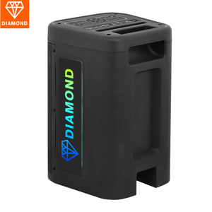 Haut-parleur Bluetooth portable 8 pouces pour la danse carrée, le DJ, le karaoké, le chant en extérieur, avec éclairage LED RGB et batterie - Product Image 3