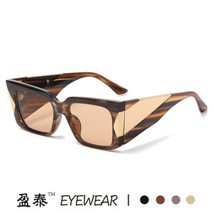 Eyewear <b>Square</b> <b>Sunglasses</b> UV400 PC Frame Unisex Fashionable Style - Product Image 5