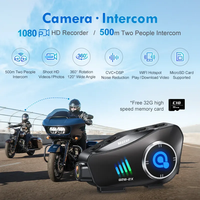 Casque de moto intelligent 2025 : casque Bluetooth + caméra 1080P |   Étanche et compatible GPS |   Enregistrement HD