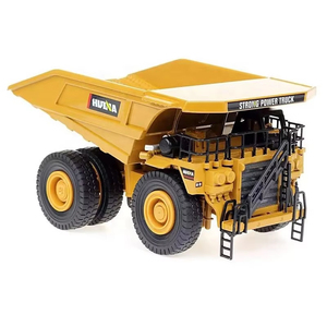 In lega di metallo ingegneria auto modello di veicolo da costruzione SJY-1912 pressofuso miniera dumper giocattolo di plastica - Product Image 1