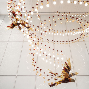 Tùy Chỉnh Lớn Pha Lê Đại Bàng Đèn Chùm Trang Trí Cho Sảnh Khách Sạn Phi Tiêu Chuẩn Bộ Phận Bán Hàng Bàn Cát Mặt Dây Chuyền Đèn - Product Image 1