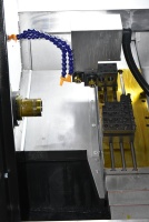Tour CNC horizontal, tourelle porte-outils électrique, broche de machine de fraisage CNC robuste